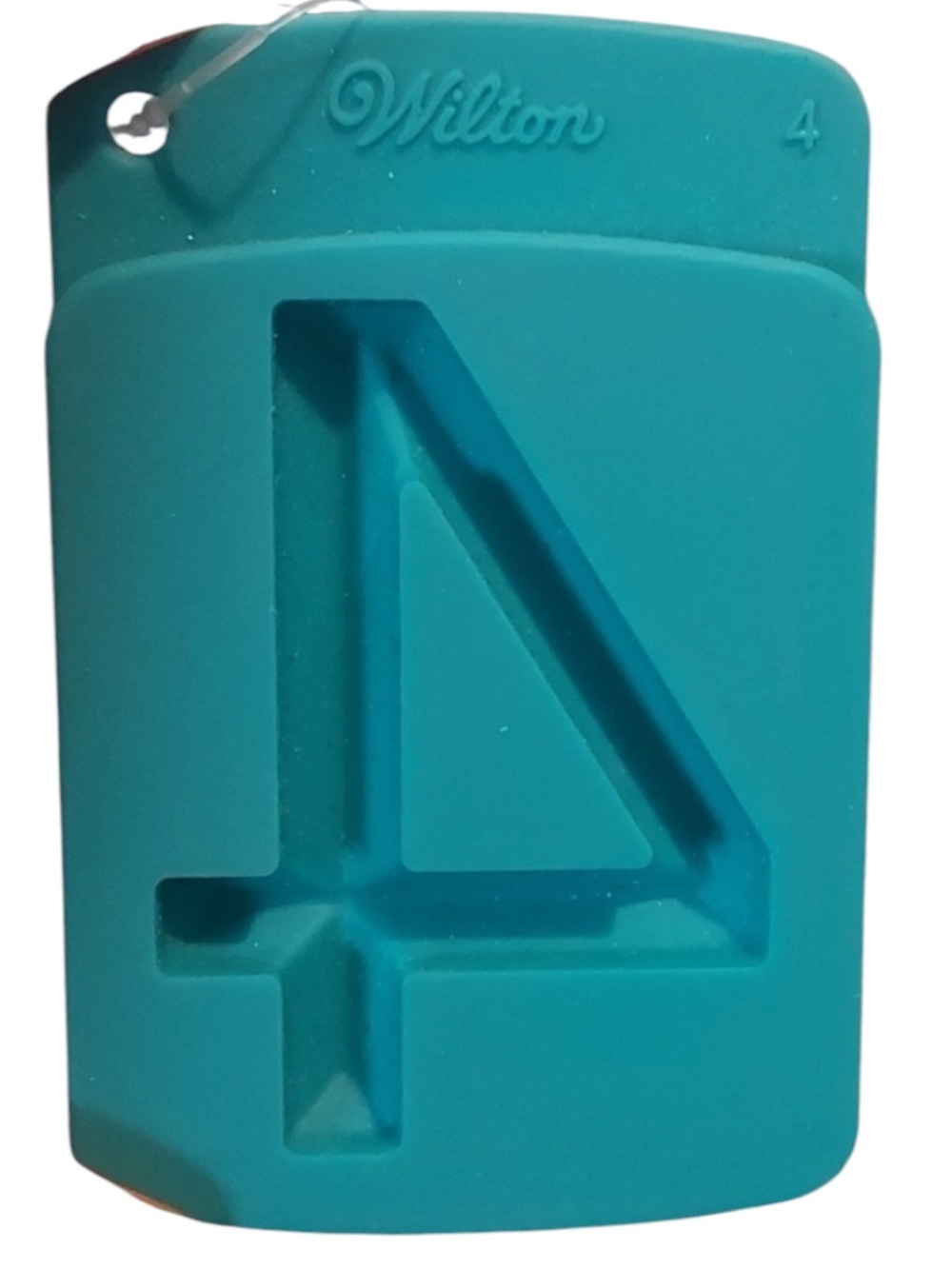 WILTON shape with fondant number 4  Mold
